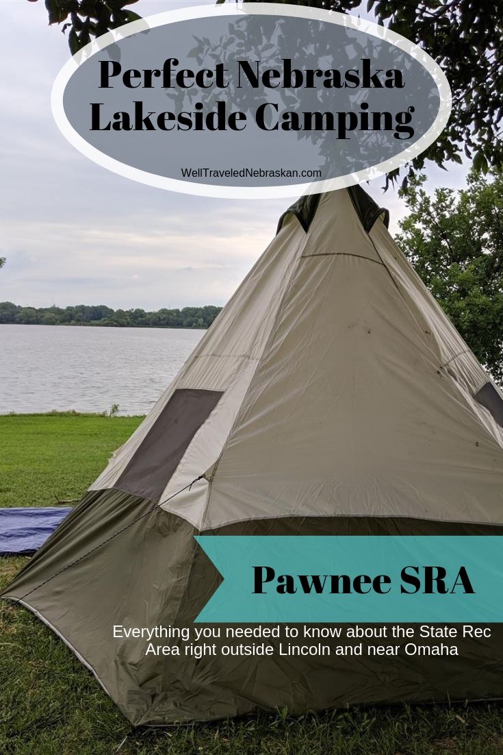 Bathrooms and shower house at Pawnee SRA: Is it the best camping in nebraska?