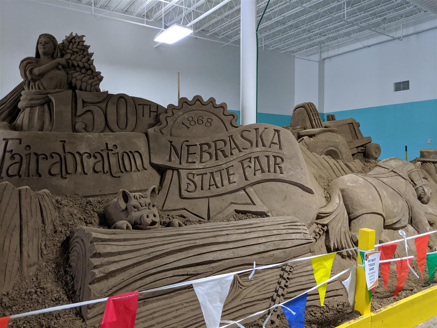 Nebraska State Fair Sand Sculpture